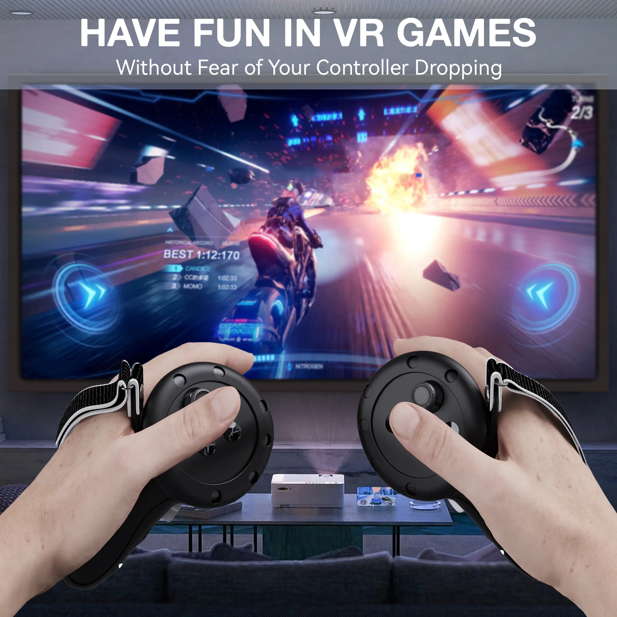 For Quest 3S VR Accessories Comfortable and Convenient Battery Replacement Controller Grip Cover for Quest 3S/Quest 3