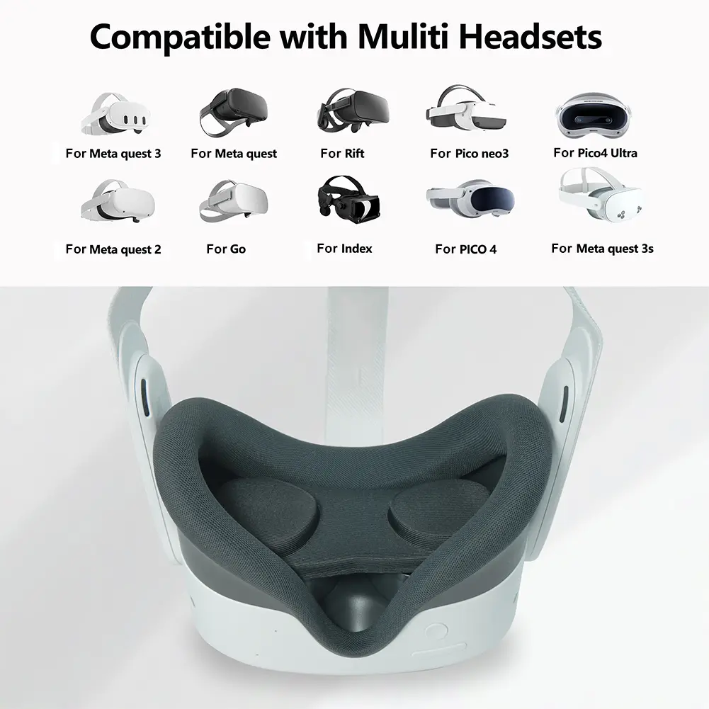 for Meta Quest 3S/3/2/Pico4 Ultra Dust Cover Lens Cap Protective Cover Anti-Scratch VR Lens Protector Replacement VR Accessories