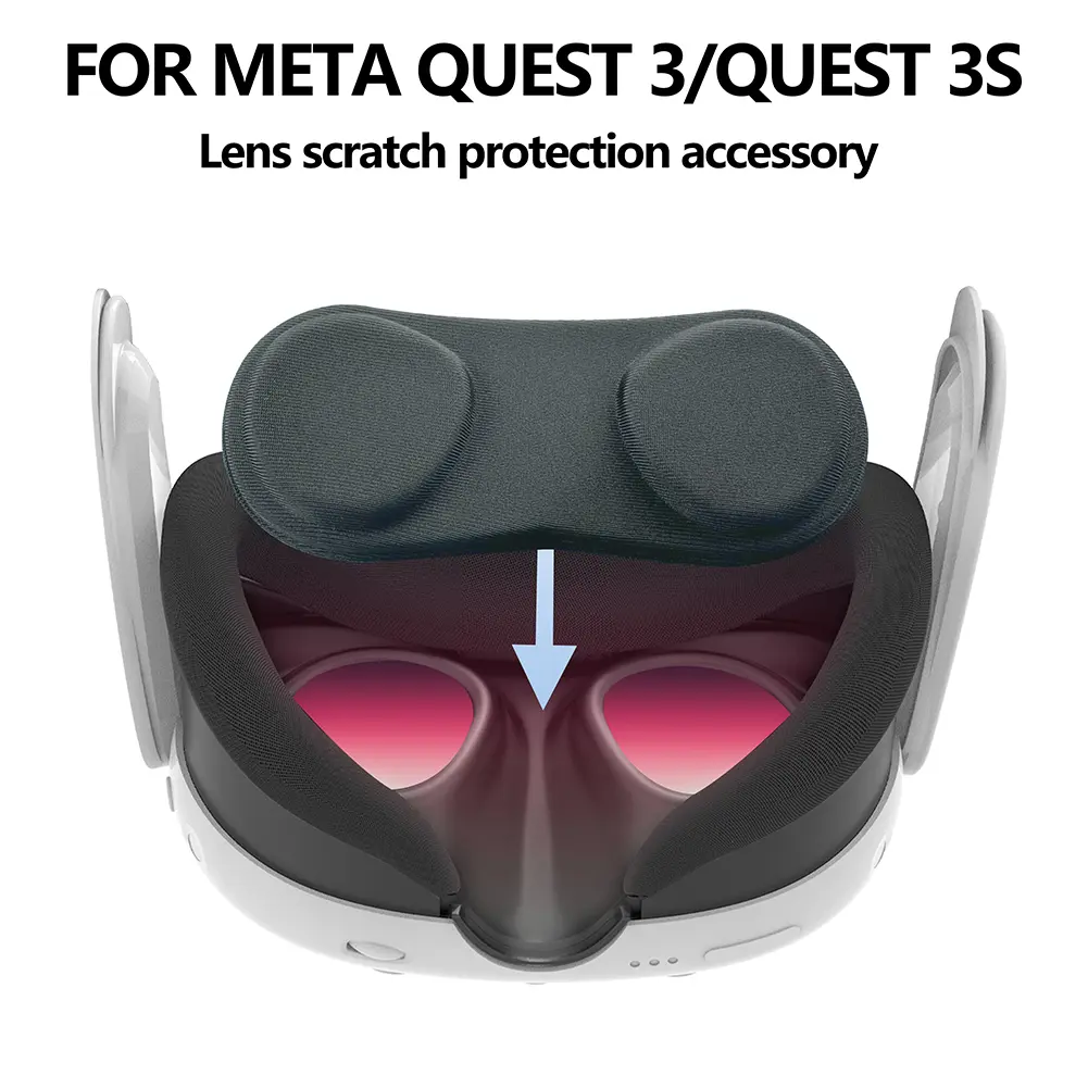 for Meta Quest 3S/3/2/Pico4 Ultra Dust Cover Lens Cap Protective Cover Anti-Scratch VR Lens Protector Replacement VR Accessories