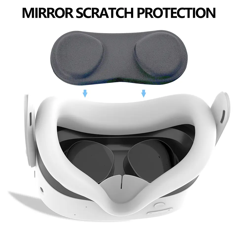 for Meta Quest 3S/3/2/Pico4 Ultra Dust Cover Lens Cap Protective Cover Anti-Scratch VR Lens Protector Replacement VR Accessories