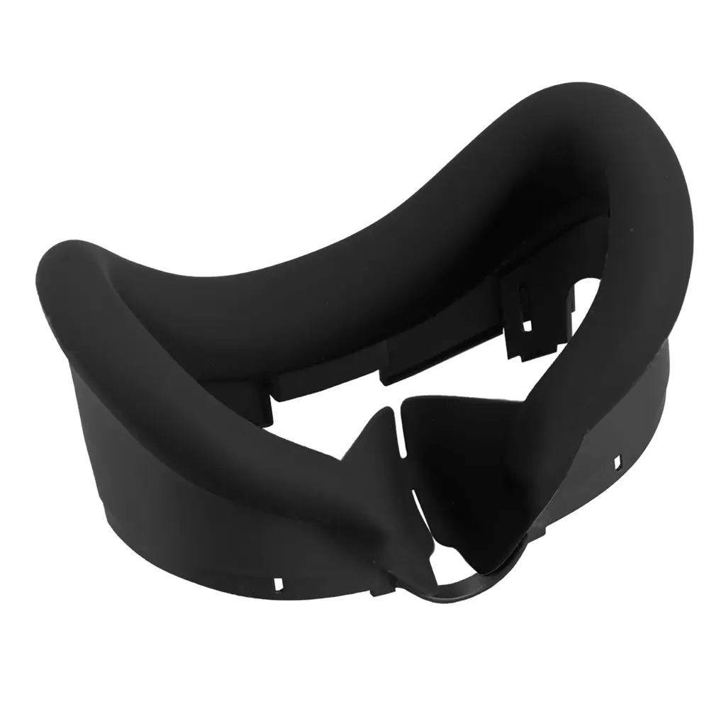 Sweatproof Mask For Meta Quest 3 Facial Interface Silicone Face Mask Cushion Lightproof Mask Face Cover VR Accessories