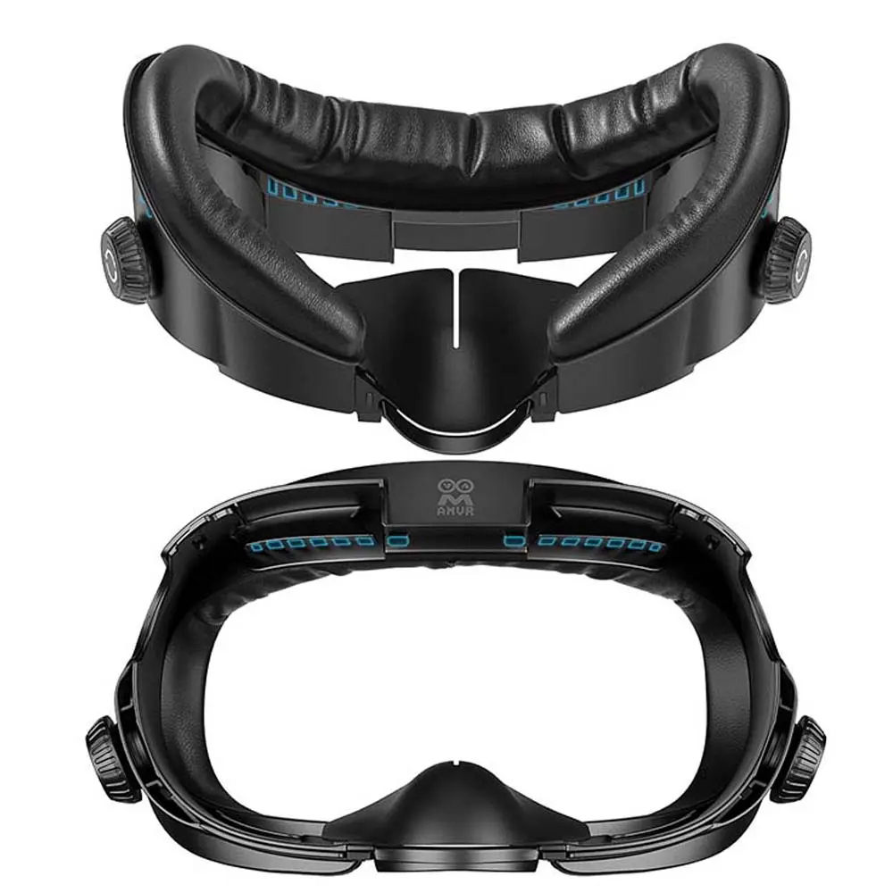 AMVR Face Mask Cover for Quest 3 Facial Interface Ice Silk Fabric Replacement Pad VR Glasses Accessories