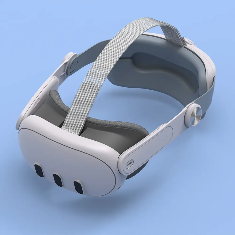 Adjustable Head Strap Comfort Replacement Elite Strap Reduces Pressure Ergonomic VR Accessories for Meta Quest 3