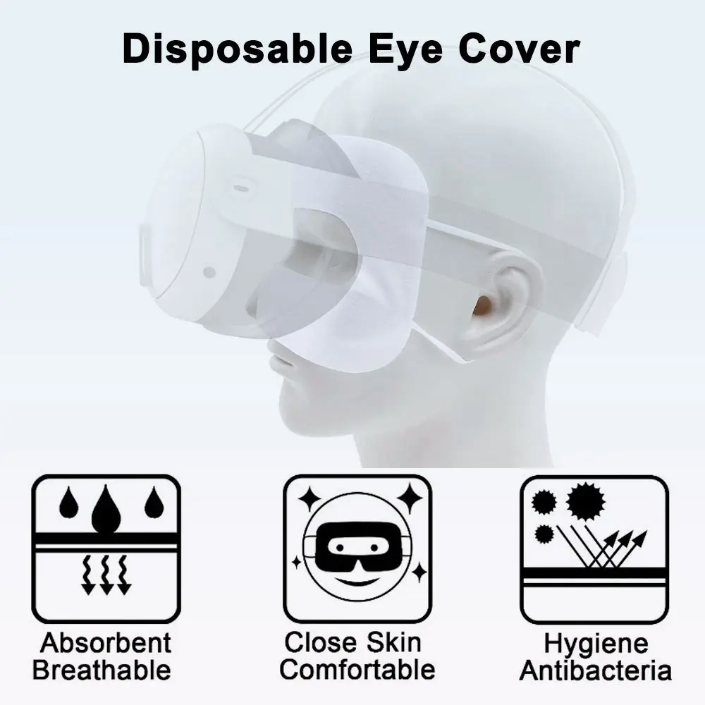 8 in 1 Silicone Cover Set for Oculus/Meta Quest 3 VR Headset Controller Protective Cover Lens Cap Face Case Eye Mask Accessories
