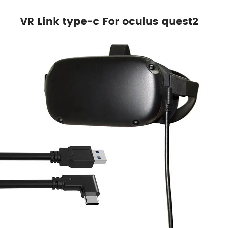 Data Line Charging Cable For Oculus Quest 3/Quest 2/Quest 1 VR Link USB 3.2 Data Transfer USB-A Type-C Cable for PICO 3/4 Pro