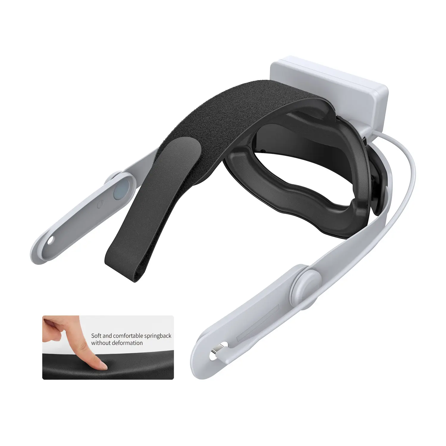 DOBE Headset VR Battery TY-3878 for Meta Quest 3/3S with Rechargeable Long Life Battery&Multiple Security Protection