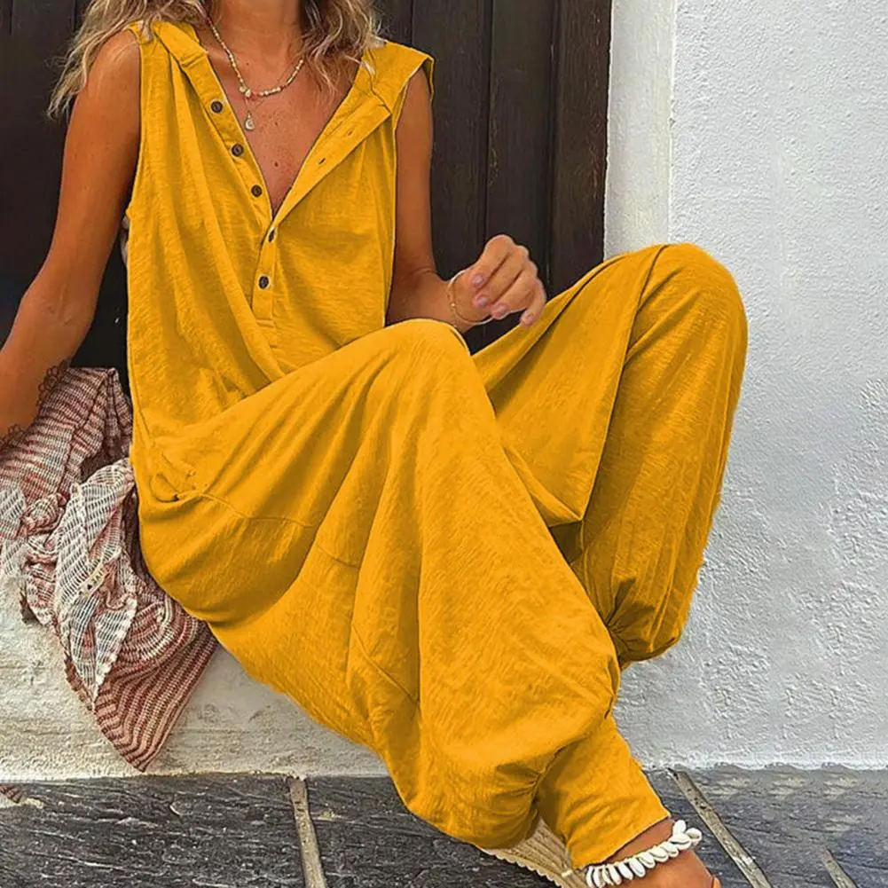 High Quality 2023 Spring Autumn Casual Women's Fashion Cotton Overalls Bohemian Stripe Casual Overalls