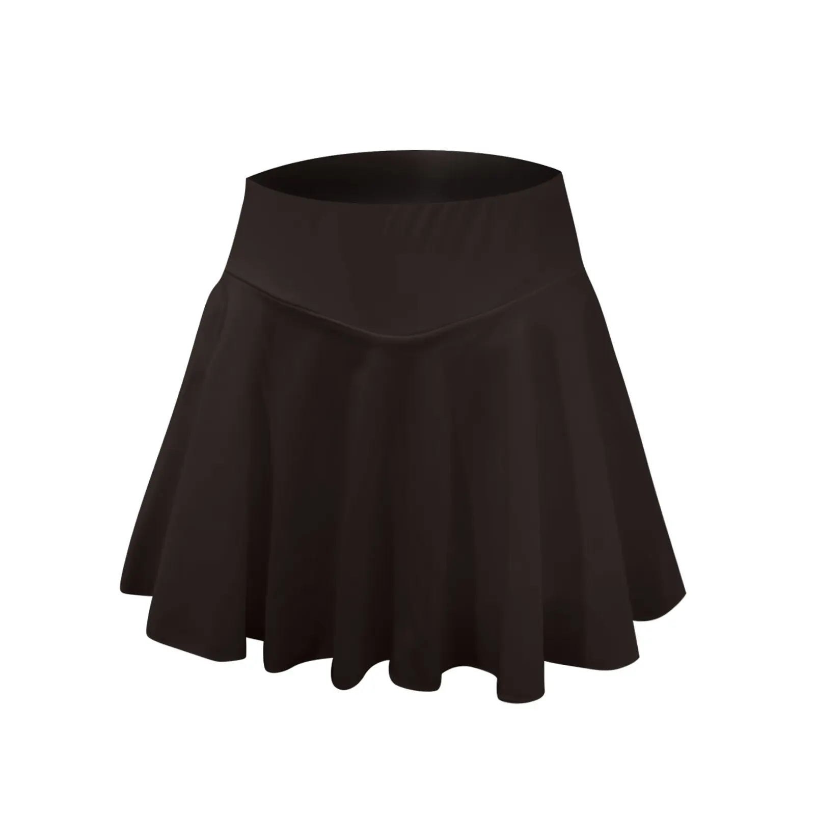 Summer Women Sprints Tennis Dance Fitness Short Skirts Youthful  Quick Drying Solid Female Lining High Waist Mini Skirts Shorts