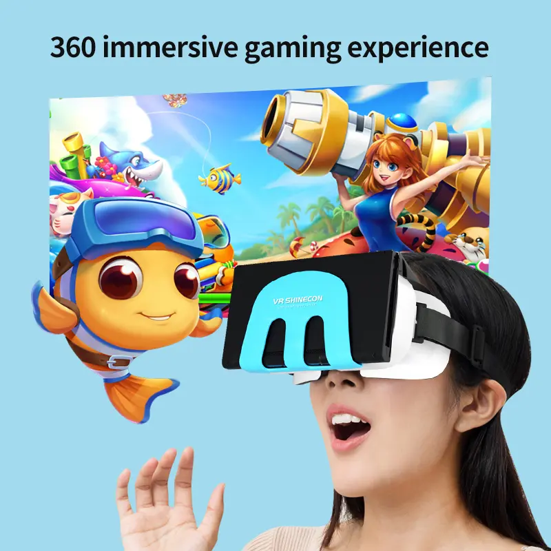 G11 VR Shinecon For Nintendo Switch & OLED 3D Virtual Reality VR Glasses Headset Devices Helmet Lense Goggles Gaming Accessories