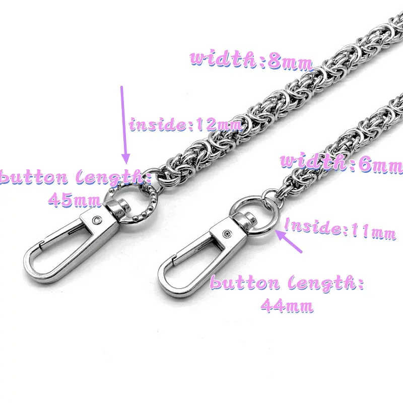 IEFB New Fashion Niche Necklace Stainless Steel Loop Chain Denim Jeans Casual Decoration Waistband Necklaces Men Women 9C9354