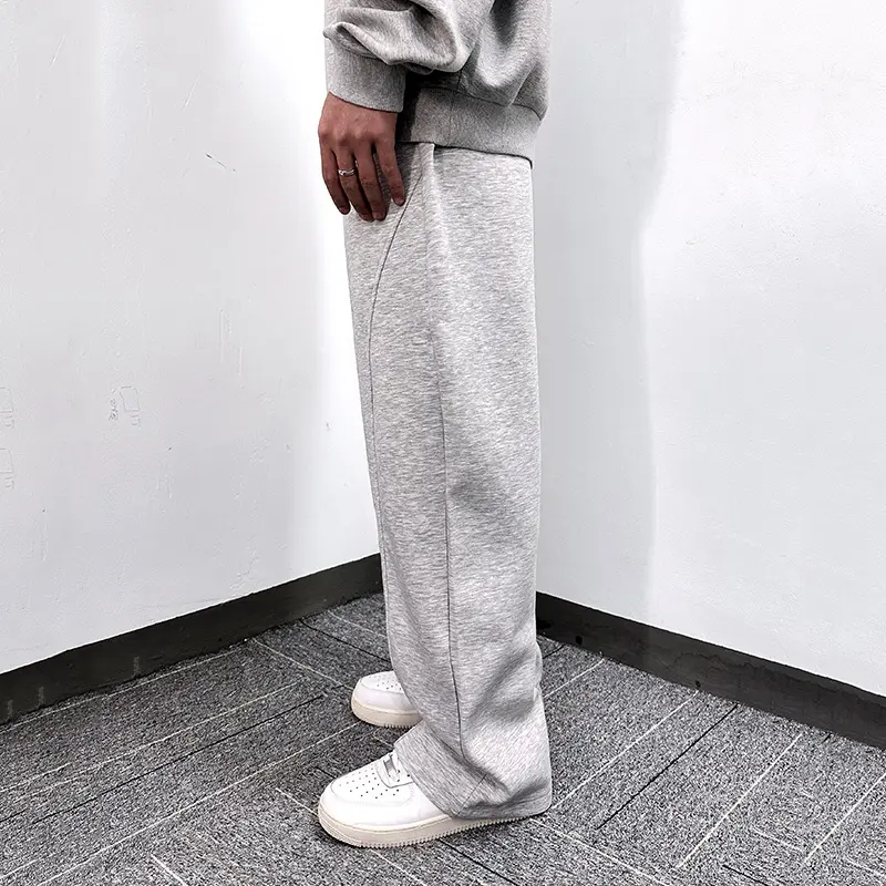 IEFB Men's Sweatpants New American Style Summer Solid Color Trendy Elastic Waist Male Casual Handsome Bottoms 2025 9W1743