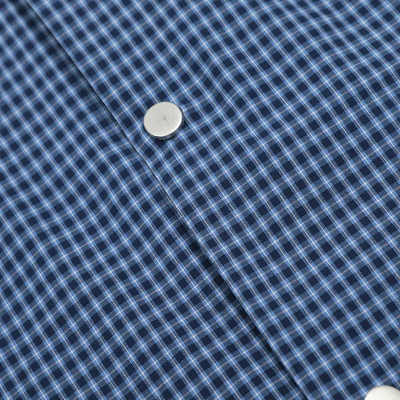 IEFB Plaid Design Men's Shirts Lapel Contrast Color Niche Casual Short Sleeve Tops Single Breasted Male Clothing Simple CPG2947
