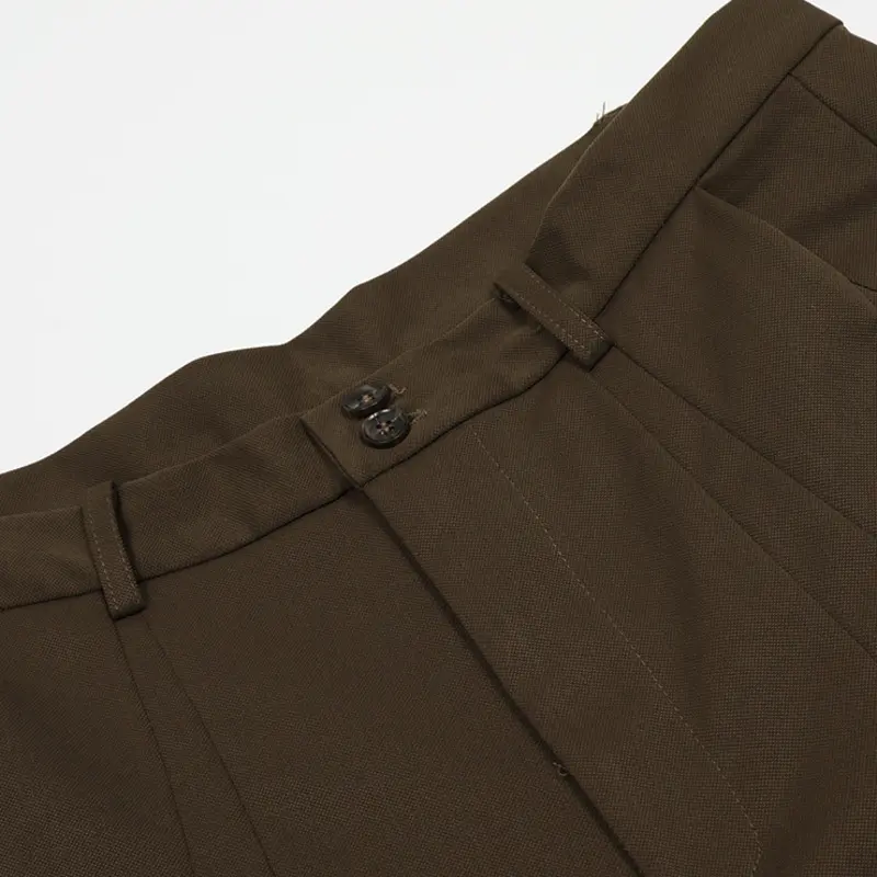 IEFB Men's Suit Shorts Solid Color Side Doubles Pockets Design New Trendy Korean Style Short Causal Pants Summer Men CPG2970