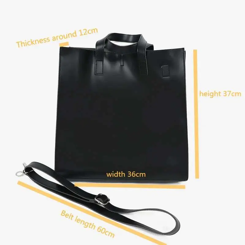 IEFB Korean Fashion Single Shoulder Bag Men's Messenger Bag Large Capacity Bag Men's Causal PU Leather Bag Travel Bag 9Y5905