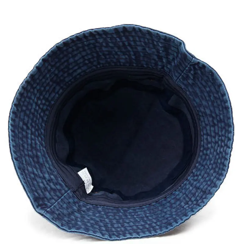 IEFB Korean Style Washed Denim Fisherman Hat Men Women Trendy Vintage Four Seasons Solid Color Bucket Hats 2025 Clothing 9X109