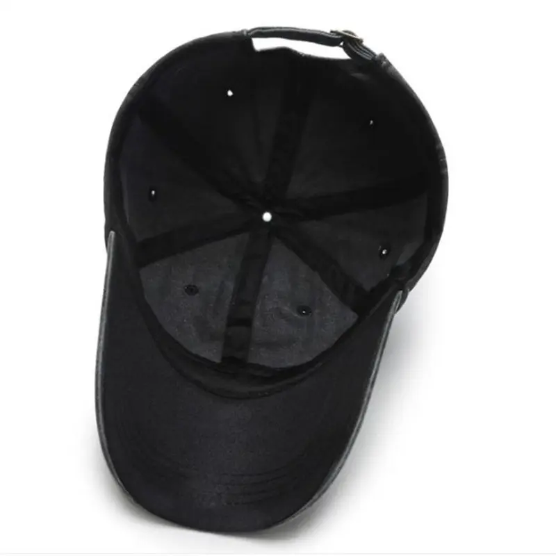 IEFB Baseball Cap Water Washed Cotton Solid Color Women Men Casual Duckbill Caps Casual Simple Hat Distressed Hats New 9X108