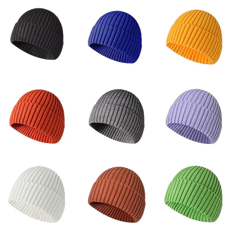 IEFB Thick Knitted Hat Men Autumn Winter Warm Knitted Hats Outdoor Sports Riding Cap 2025 Adult Clothing Accessories 9X100