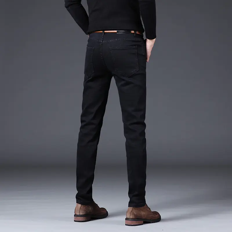 Men Jeans Classic Advanced Jean Men's Pants Overalls Man Soft Stretch Black Denim Trousers Skinny Jeans Baggy Jeans Men Clothing