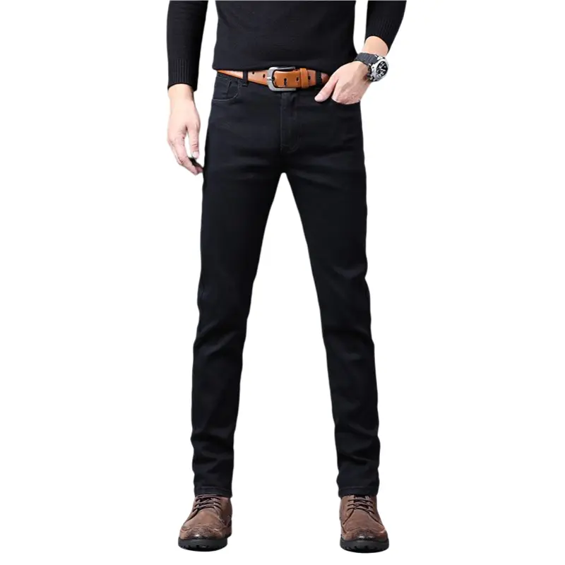 Men Jeans Classic Advanced Jean Men's Pants Overalls Man Soft Stretch Black Denim Trousers Skinny Jeans Baggy Jeans Men Clothing