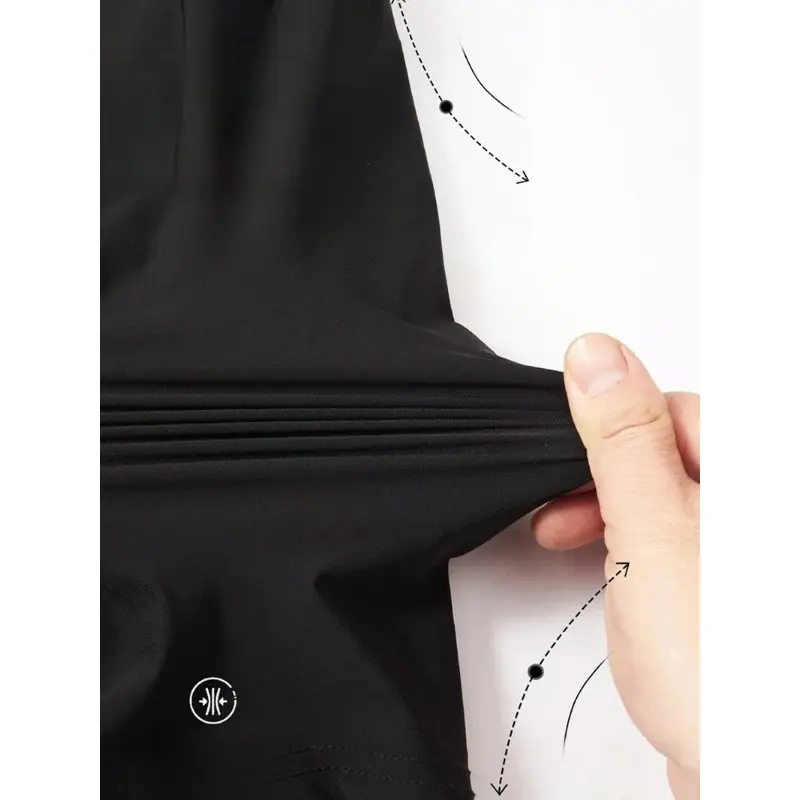 Quick Dry Shorts Men Plus Size Sweat Shorts Moisture Wicking  Gym Training Jogger Shorts with Zipper Pockets  2025 Track Running