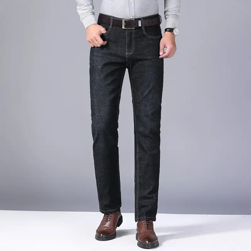 Cowboy Pants New Fashion Spring Autumn Men's Stretch Slim Jeans Casual Denim Luxury Clothing Men Designer Jeans Designer Clothes
