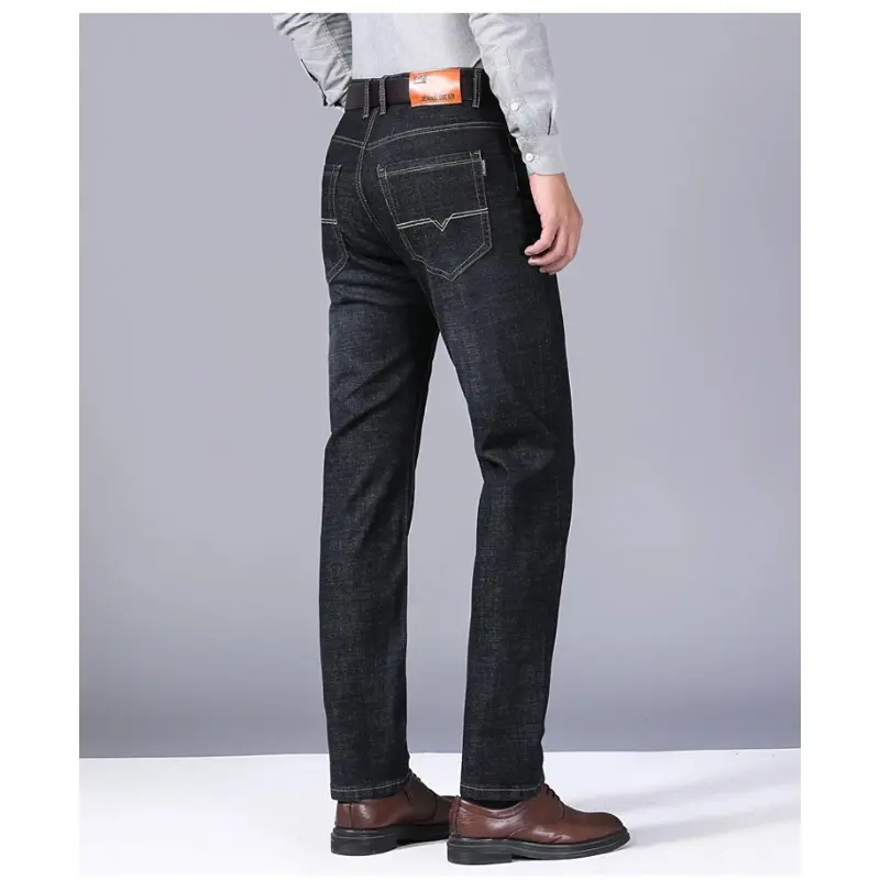 Cowboy Pants New Fashion Spring Autumn Men's Stretch Slim Jeans Casual Denim Luxury Clothing Men Designer Jeans Designer Clothes