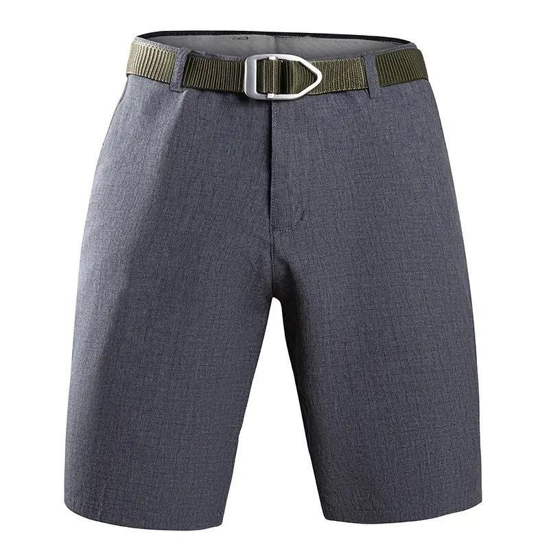 Men's Business Casual Short Suit Pants Cotton Linen Shorts Male Summer Breathable Solid Colors Linen Trousers Fitness Streetwear