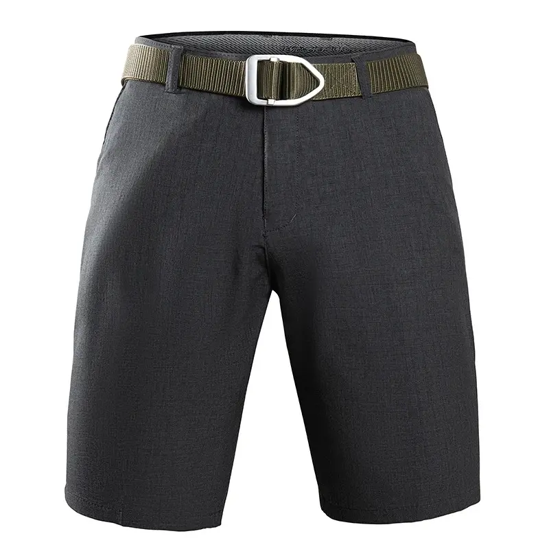 Men's Business Casual Short Suit Pants Cotton Linen Shorts Male Summer Breathable Solid Colors Linen Trousers Fitness Streetwear