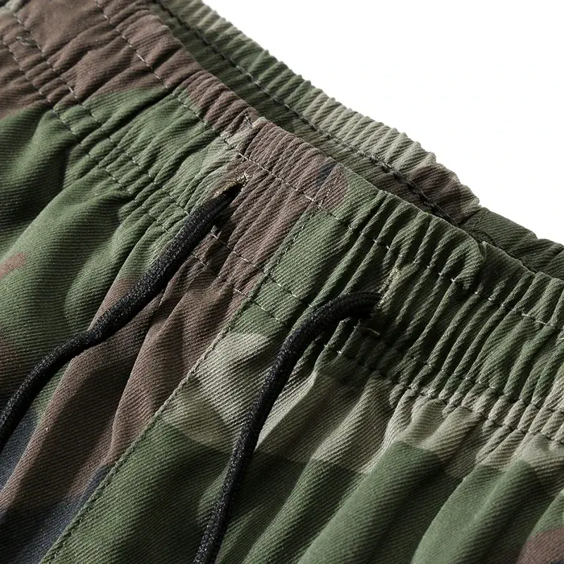 Camouflage Jogger Pants Men Spring Autumn Pencil Harem Pant Plus Size 7XL Men Comfortable Trousers Camo Joggers Multiple Pockets