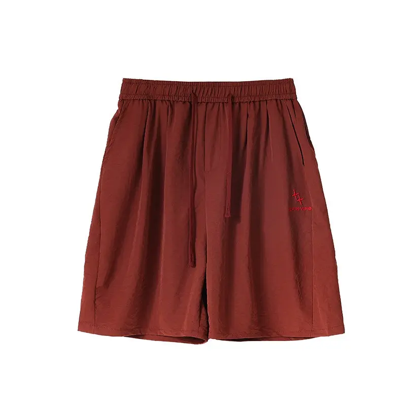 Men's Shorts Summer Thin Loose Casual Quick Dry Outdoor Sports Five-Quarter Length Pants Lightweight Comfortable Fit Sweatpants