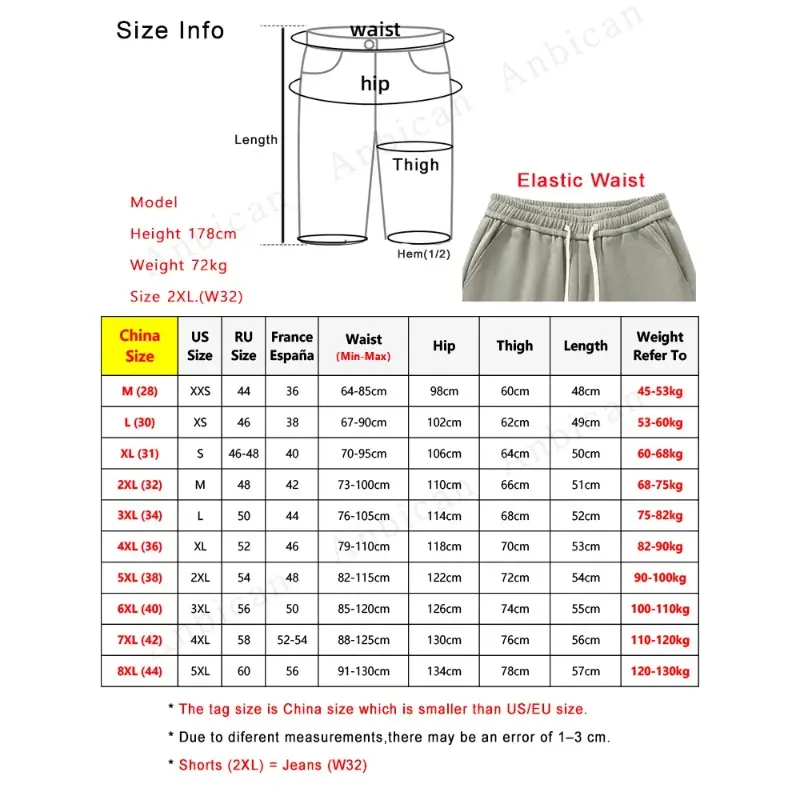 Loose Short Pants Streetwear Drawstring Solid Color Casual Shorts Big Size 8XL Summer Men's Sweat Shorts Knee-Length Straight