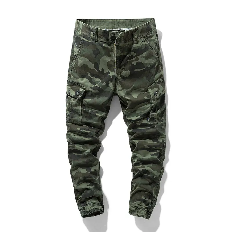 Mens Clothing Camo Hiking Pants Man Red Cargo Pants Men Outdoor Cotton Camouflage Trousers Male Work Joggers Streetwear