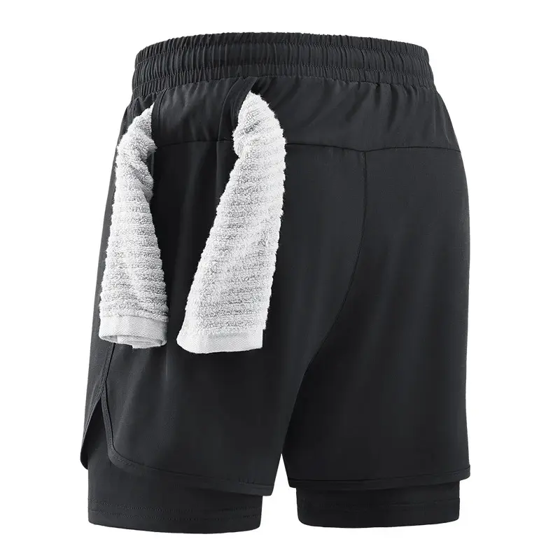 Men's Bottoms for Summer Gym Workout Running Cycling,Going Out Outfit Quick Drying Breathable Drawstring Waist Sports Shorts0428