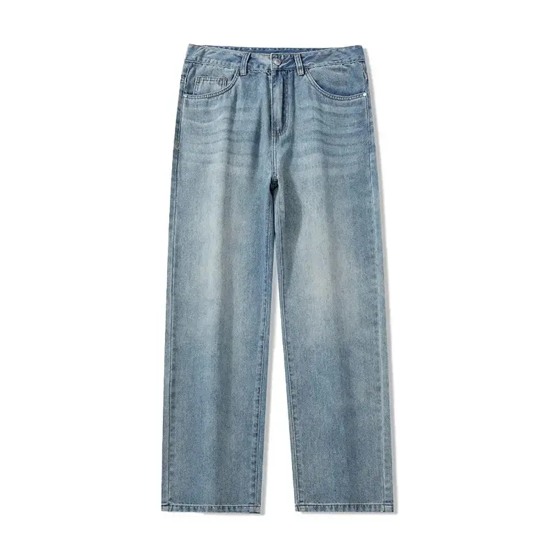 Men's Jeans Loose Summer Spring New Arrival Tencel Straight Leg Thin Casual Breathable Comfortable Fit Casual Pants men jeans