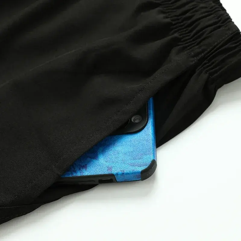Men Sportswear 2 in 1 Short Pants Double-deck Beach Bottoms Summer Gym Fitness Training Jogging Running Shorts NEW Sport Shorts