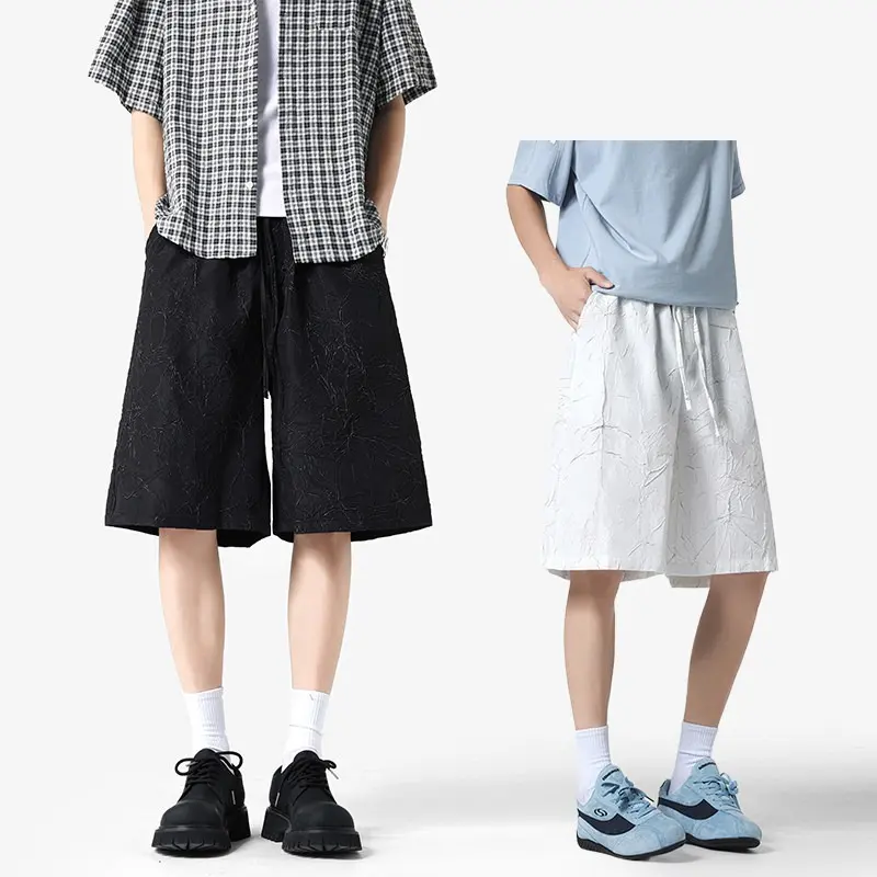 Men's Short Pants Five-Point Casual Beach Youth Leisure Trousers Fashionable Young Men's Mid-Length Shorts Summer Mens Shorts