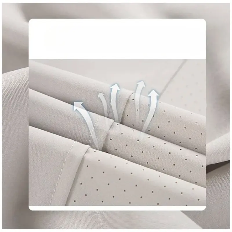 Men's Orts Pants Qui Dry Ice Silk Summer Thin American Diagonal Cut Baskeall Sports Pants Breathable Lightweight Five-Quarter
