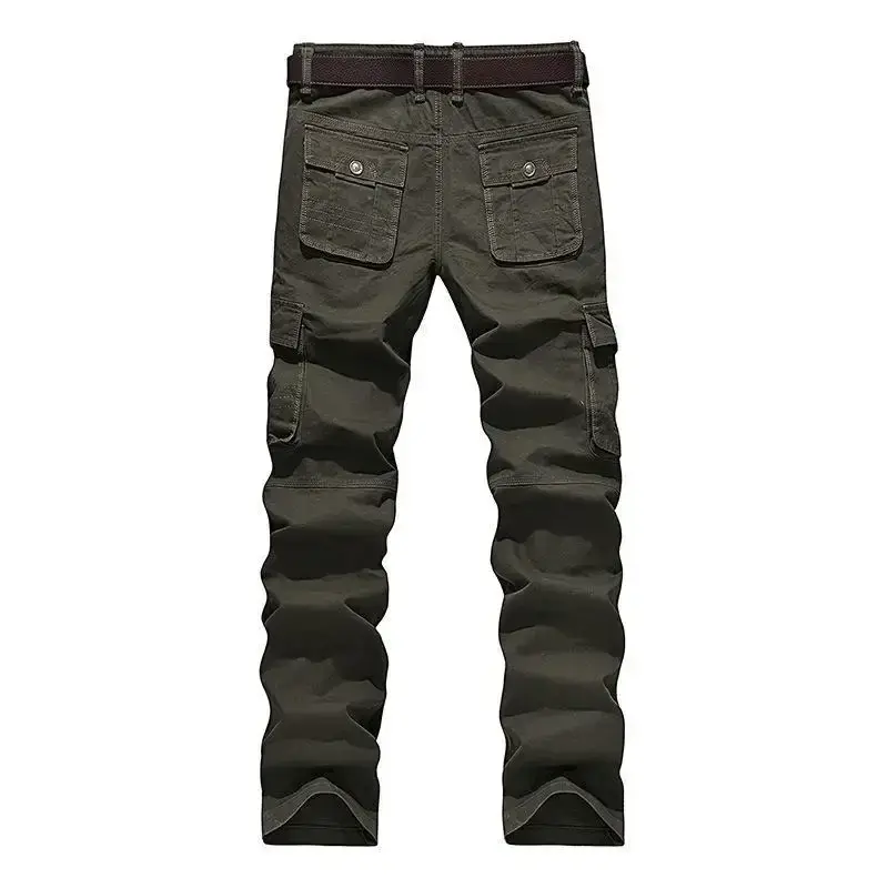Men Tactical Pants Casual Cargo Pants Outdoor Sports Work Trousers Joggers Hiking Pants Korean Sweatpants High Quality Men Pants