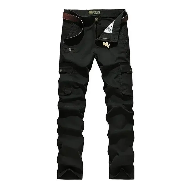Men Tactical Pants Casual Cargo Pants Outdoor Sports Work Trousers Joggers Hiking Pants Korean Sweatpants High Quality Men Pants