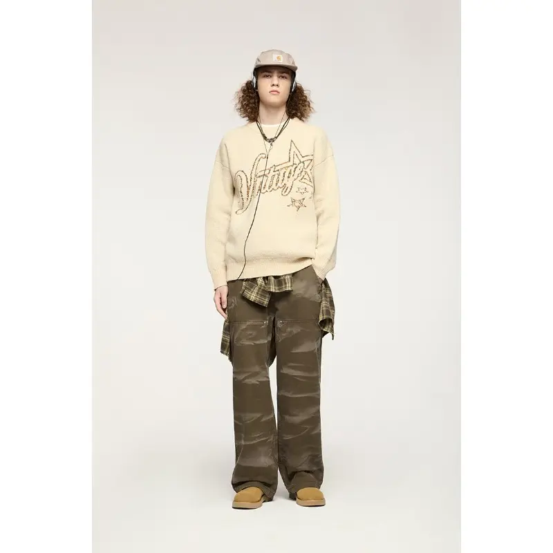 Outdoor Sports Casual Pants Men's Camouflage Pants New Autumn and Winter Long Pants Fashionable Men's Workwear 100% Cotton