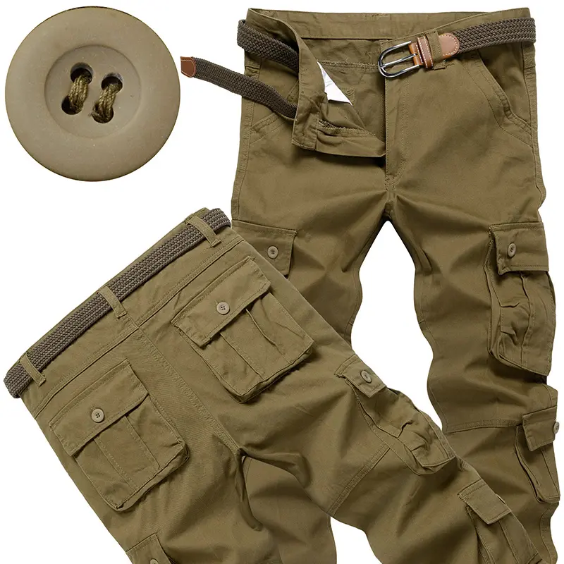 Sweatpants Men's Tactical Pants Casual Cargo Pants Outdoor Sports Work Trousers High Quality Joggers Hiking Large Size 29-44