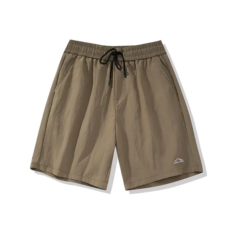 Men's Shorts Pants Summer Casual Embroidery Shorts Pants Simple Baggy Pants Trend Fashion Shorts Jogging Breathable Short Pants