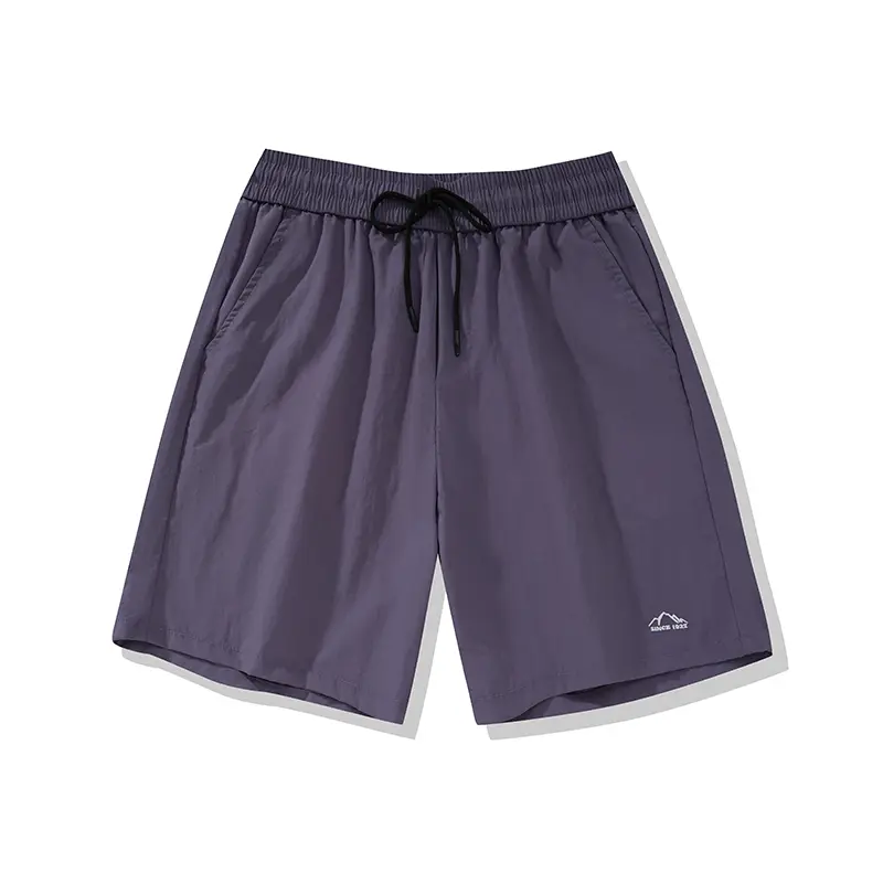 Men's Shorts Pants Summer Casual Embroidery Shorts Pants Simple Baggy Pants Trend Fashion Shorts Jogging Breathable Short Pants