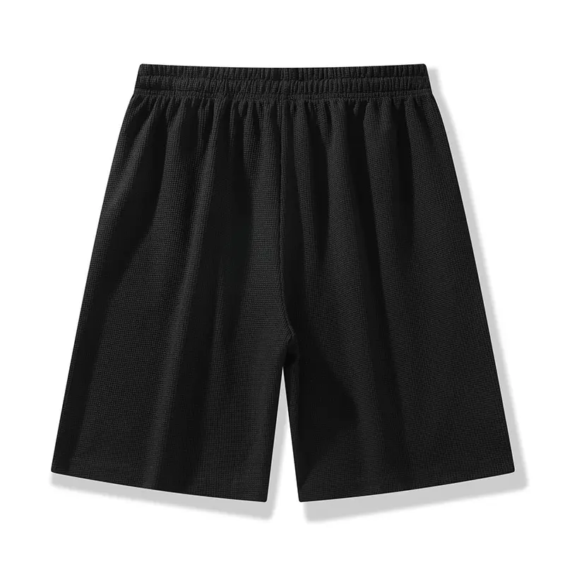 Summer Men's Running Shorts Casual Jogging Sport Short Pants Gym Sports Shorts Solid Color Drawstring Loose Dry Pants Shorts Men