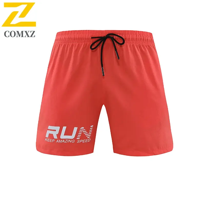 Men's Casual Pants Fashionable Printing Light Weight Fitness Running Shorts Quick Drying Breathable Sweat Absorbing Sports Pants