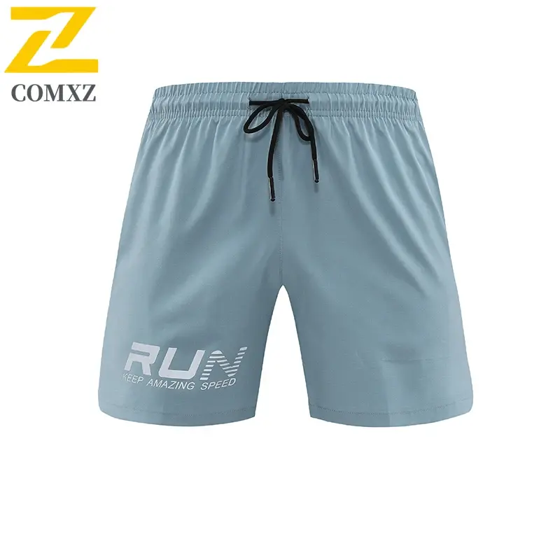 Men's Casual Pants Fashionable Printing Light Weight Fitness Running Shorts Quick Drying Breathable Sweat Absorbing Sports Pants