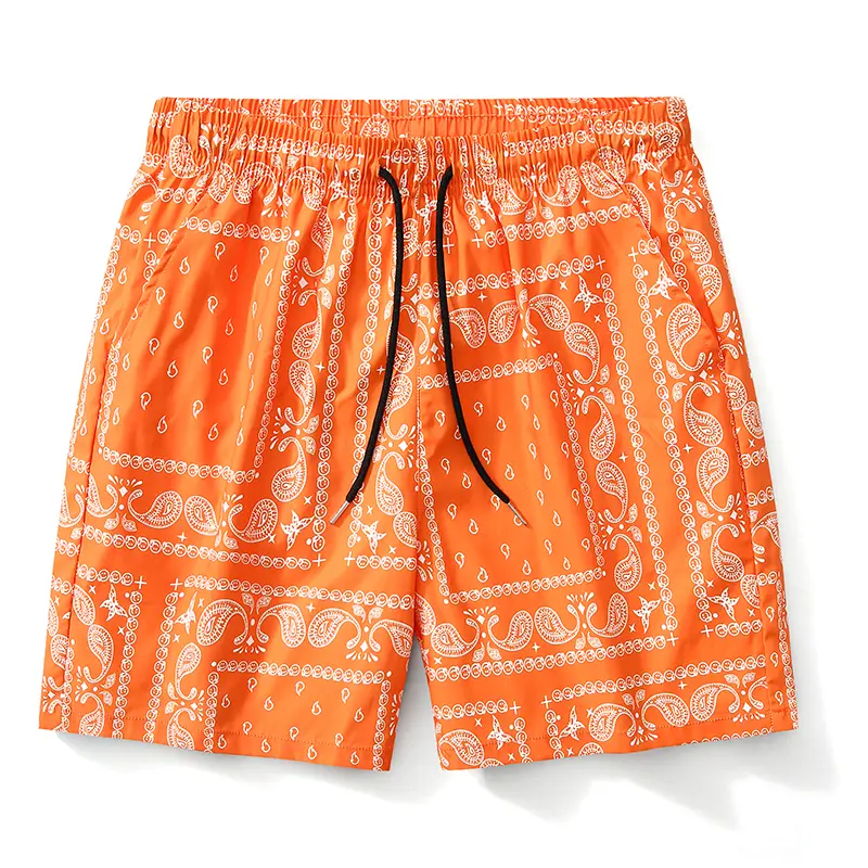 Men Women Shorts Plus Size S-2XL Streetwear Pants Cargo Shorts Men Basketball Summer New 3D Print Bandana Clothing