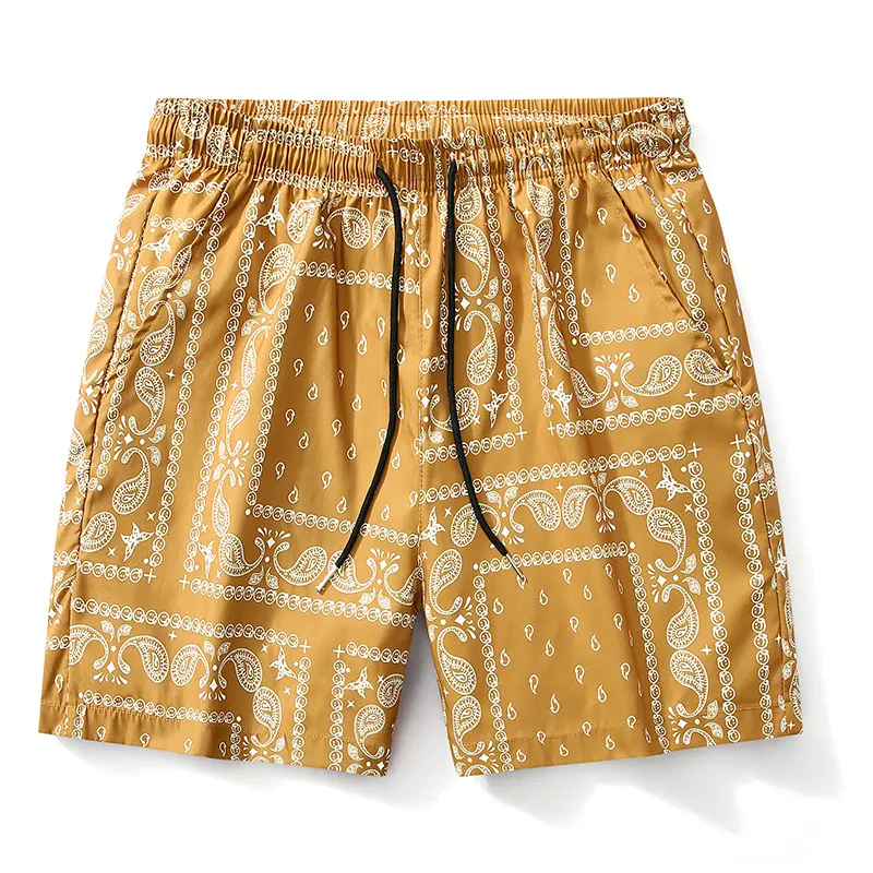 Men Women Shorts Plus Size S-2XL Streetwear Pants Cargo Shorts Men Basketball Summer New 3D Print Bandana Clothing