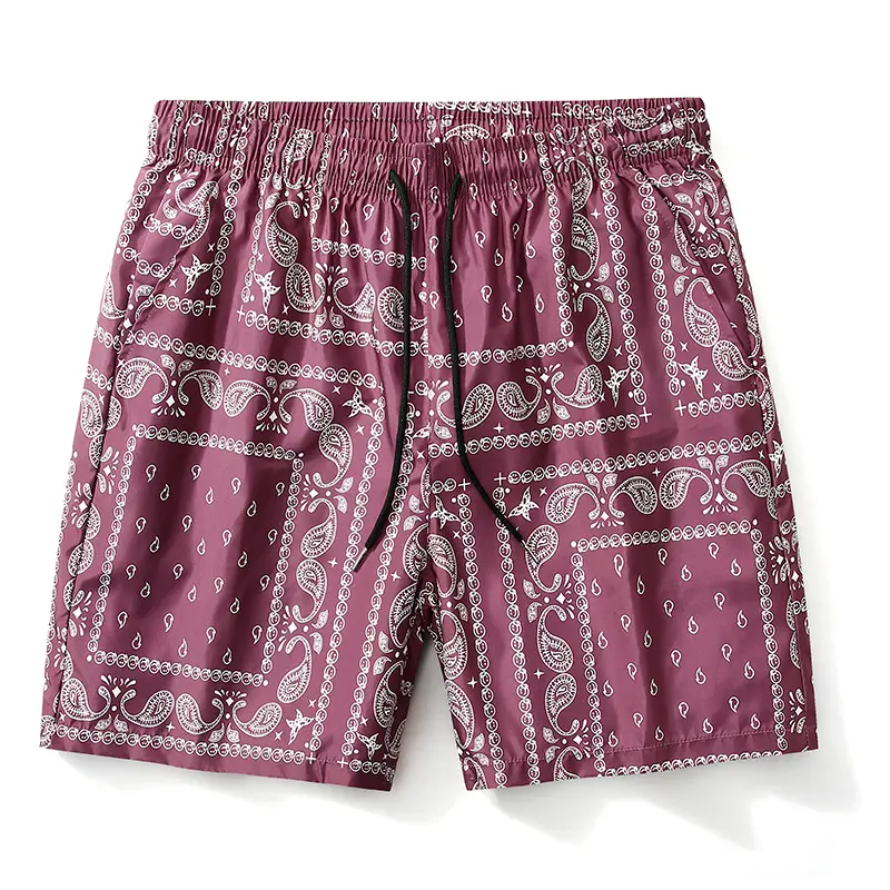 Men Women Shorts Plus Size S-2XL Streetwear Pants Cargo Shorts Men Basketball Summer New 3D Print Bandana Clothing