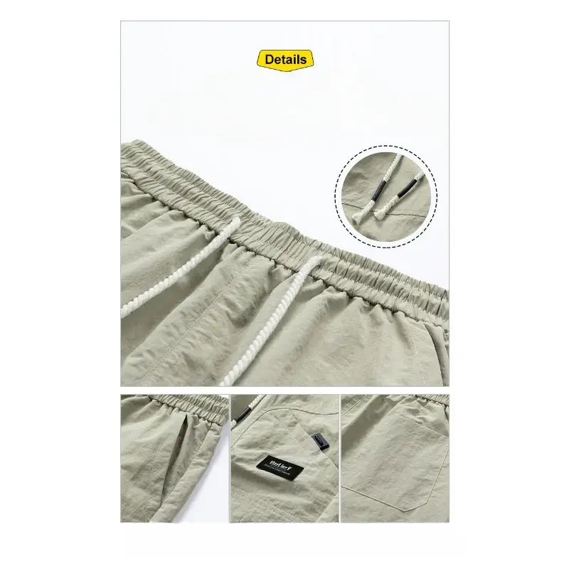 Casual Basketball Shorts Casual Beach Shorts  with Elastic Drawstring for Streetwear Men's Drawstring Waist Shorts Men's Outdoor